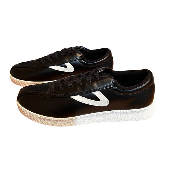 NEW Tretorn Womens Sneakers Size 10 Black Elite Plus NIB Ortholite Comfort - Picture 7 of 12